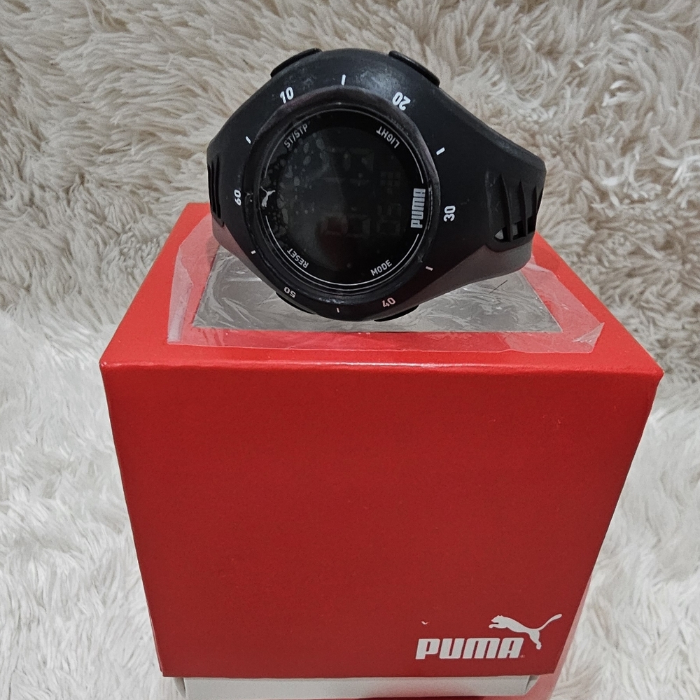 Puma Black Sports Watch
